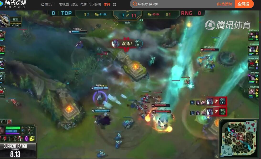 RNG VS TOP第一局赛后复盘：前期阵容必须有强力的开团点