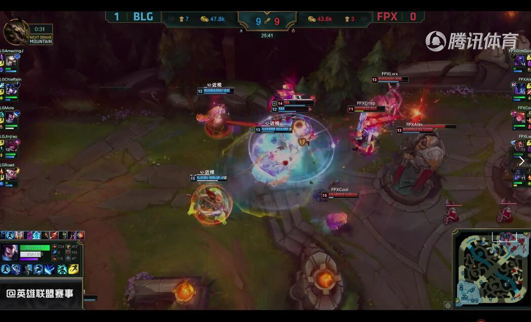 2018LPL夏季赛 BLG vs FPX （7.30）复盘