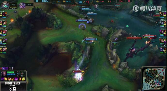 2018LPL夏季赛 IG vs EDG(7.28) 第一局复盘