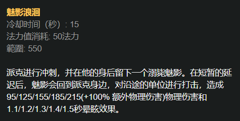 派克怎么玩 王者派克对线及出装天赋思路分享
