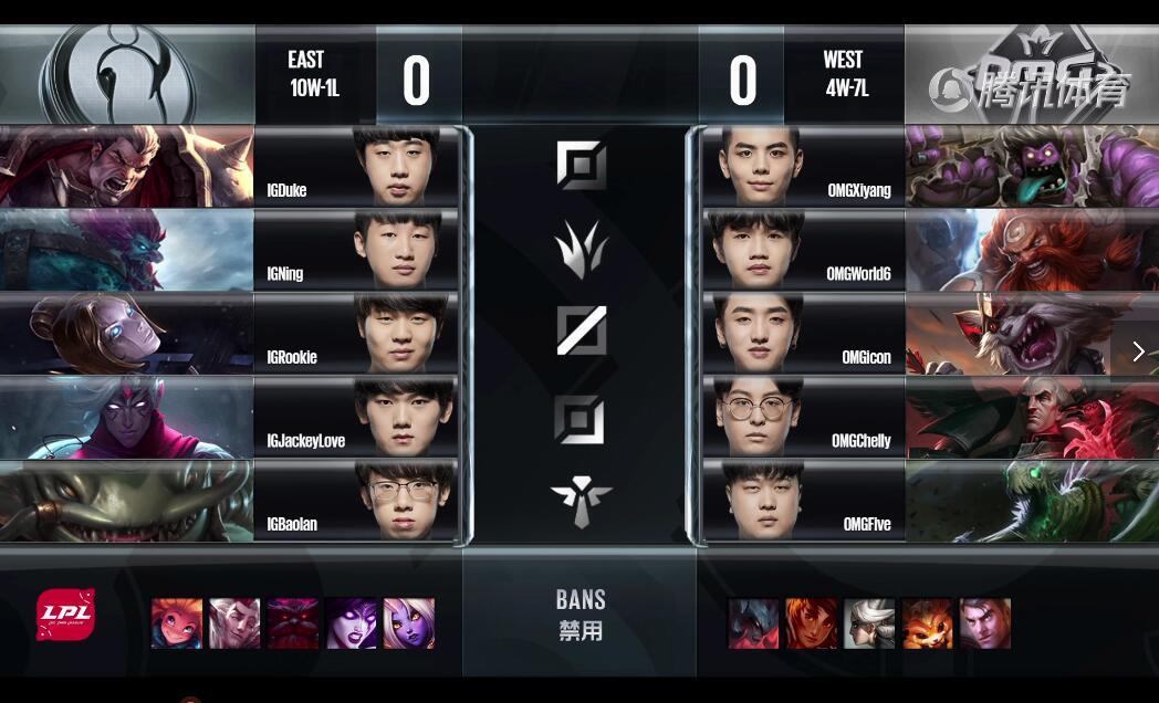 2018LPL夏季赛 IG vs OMG （7.31）第一局 复盘