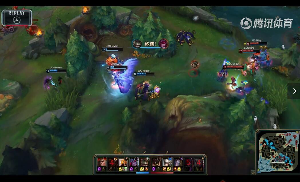 2018LPL夏季赛 JDG vs EDG （8.1）第一局