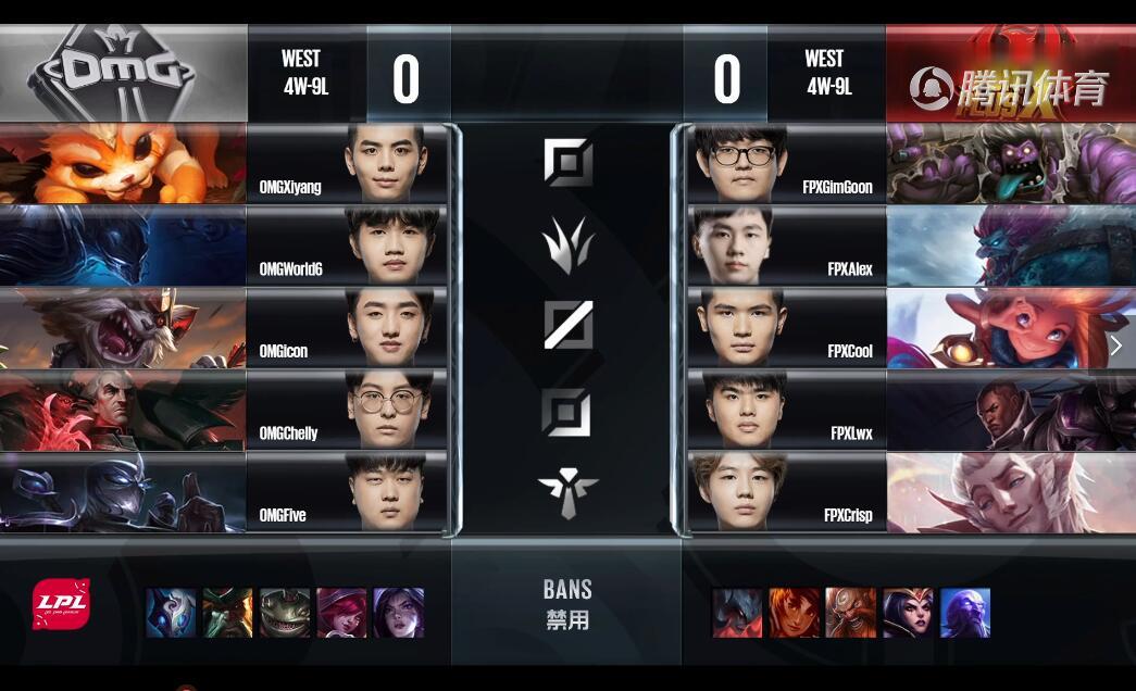 2018LPL夏季赛 FPX vs OMG （8.6）第一局赛事复盘