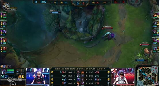 2018夏季赛 IG VS RW （8.8）史上最快比赛赛事复盘
