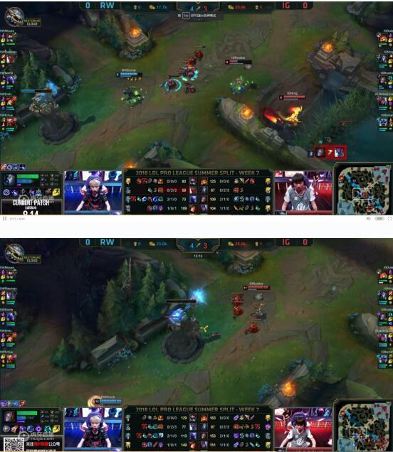 2018夏季赛 IG VS RW （8.8）史上最快比赛赛事复盘