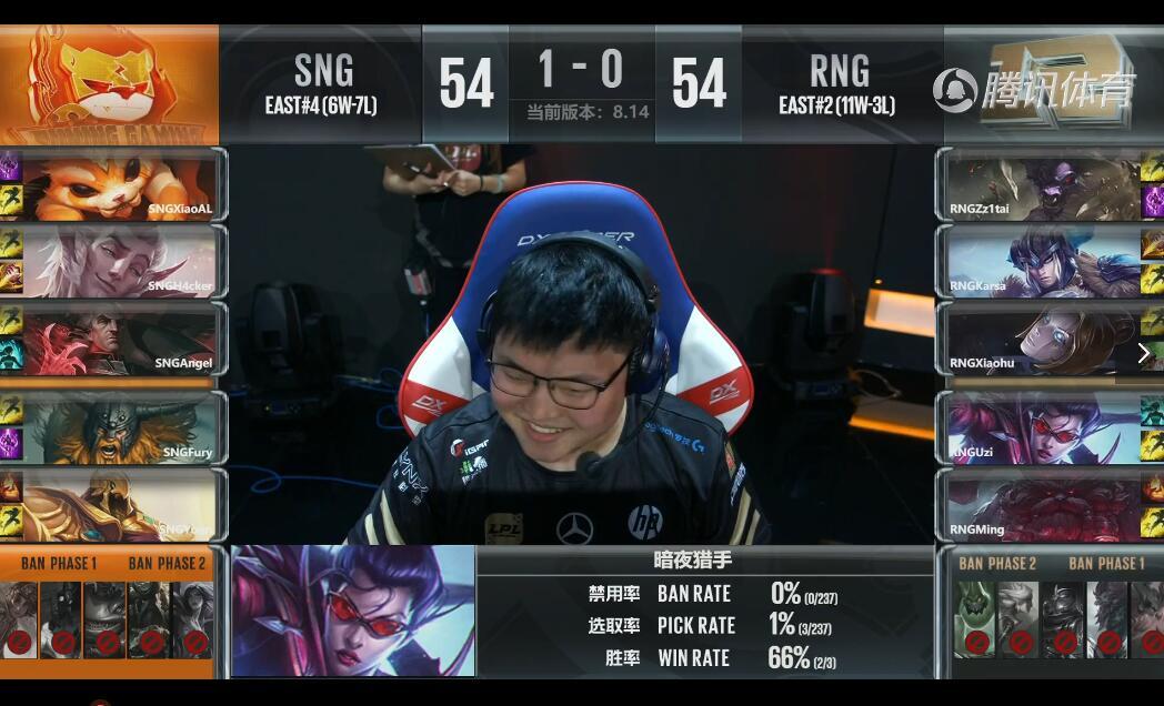 2018LPL夏季赛 SNG vs RNG （8.7） 赛事复盘