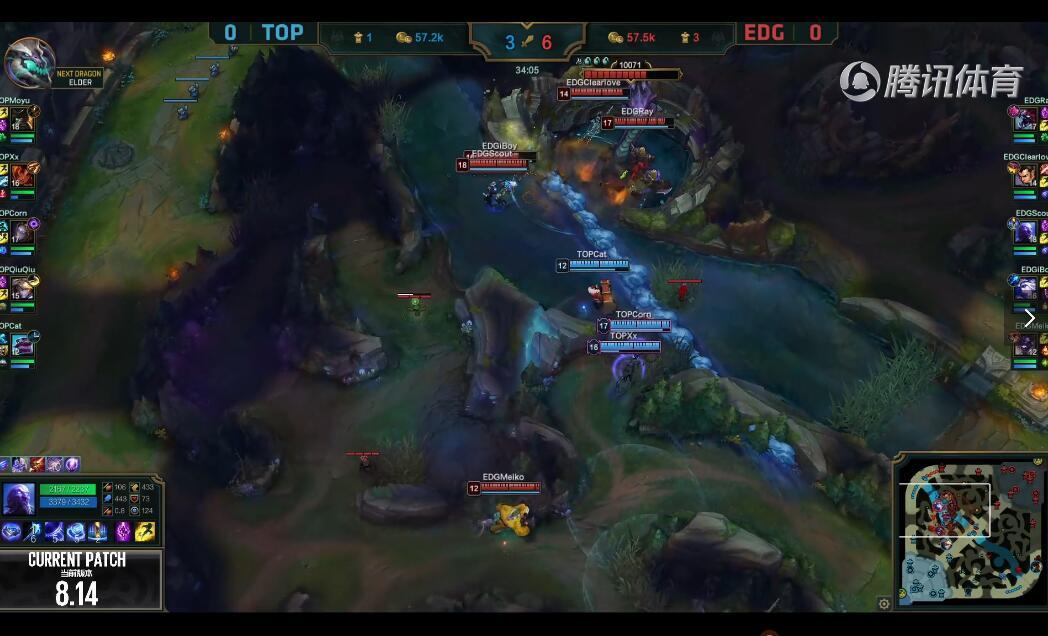 2018LPL夏季赛 TOP vs EDG （8.8） 赛事复盘