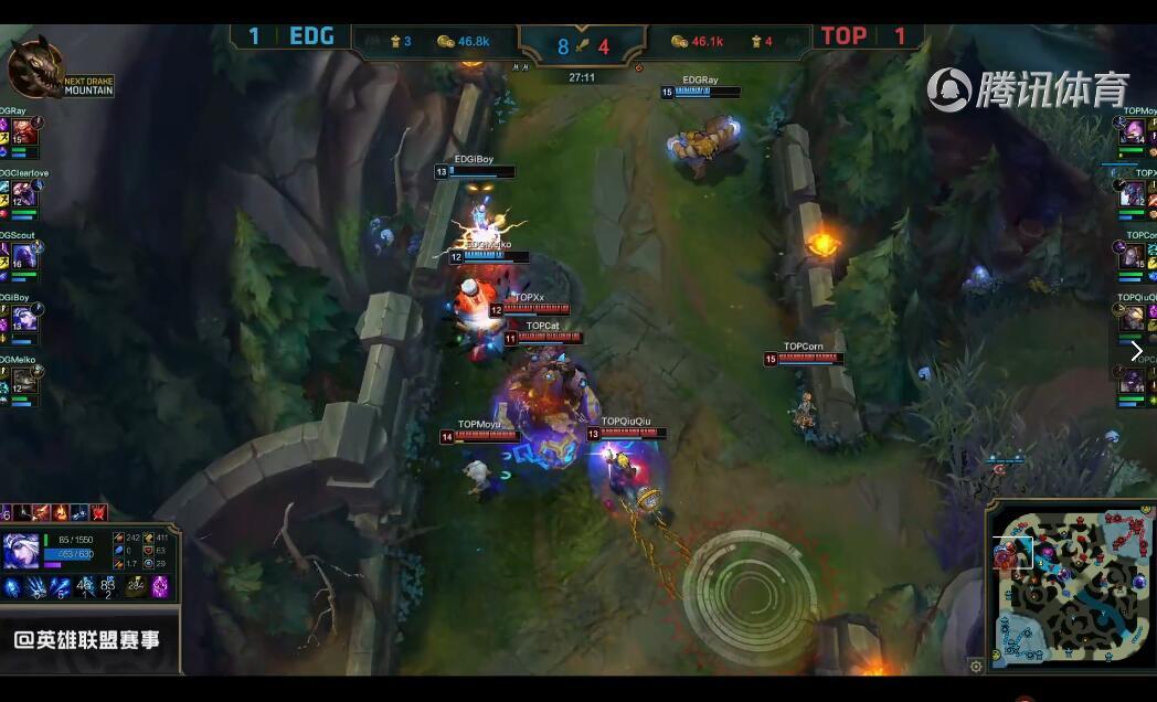 2018LPL夏季赛 TOP vs EDG （8.8） 赛事复盘