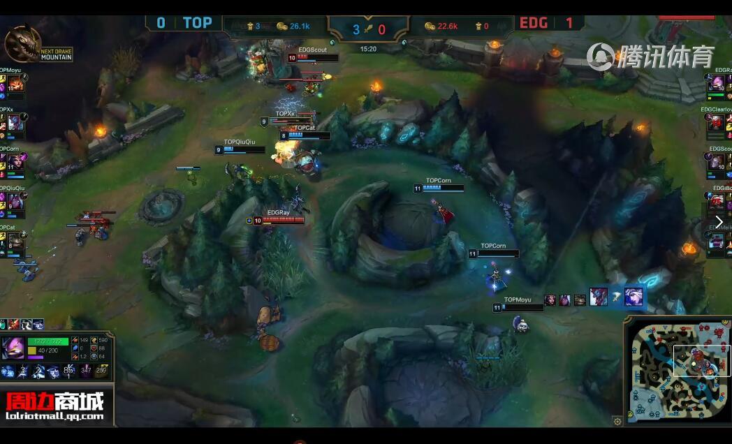2018LPL夏季赛 TOP vs EDG （8.8） 赛事复盘
