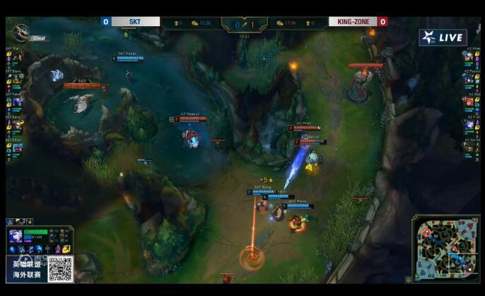 SKT vs KZ 赛事复盘 Faker“魔王瑞兹”难救主，新中单P皇超鬼带领SKT走向失败