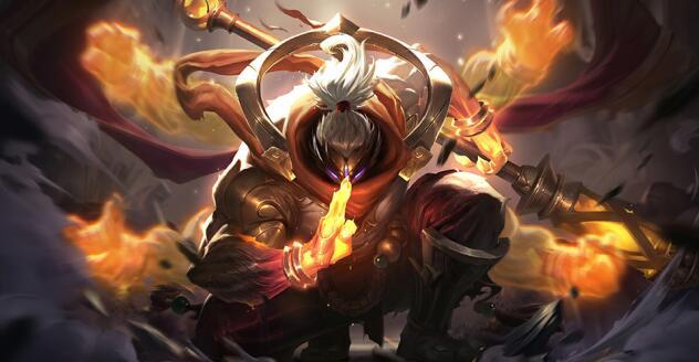 LOL贾克斯武神皮肤特效鉴赏