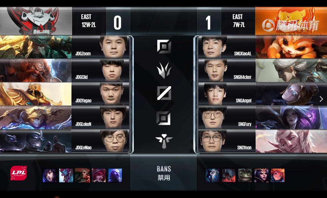 SNG vs JDG 赛事复盘：SNG完美前期节奏