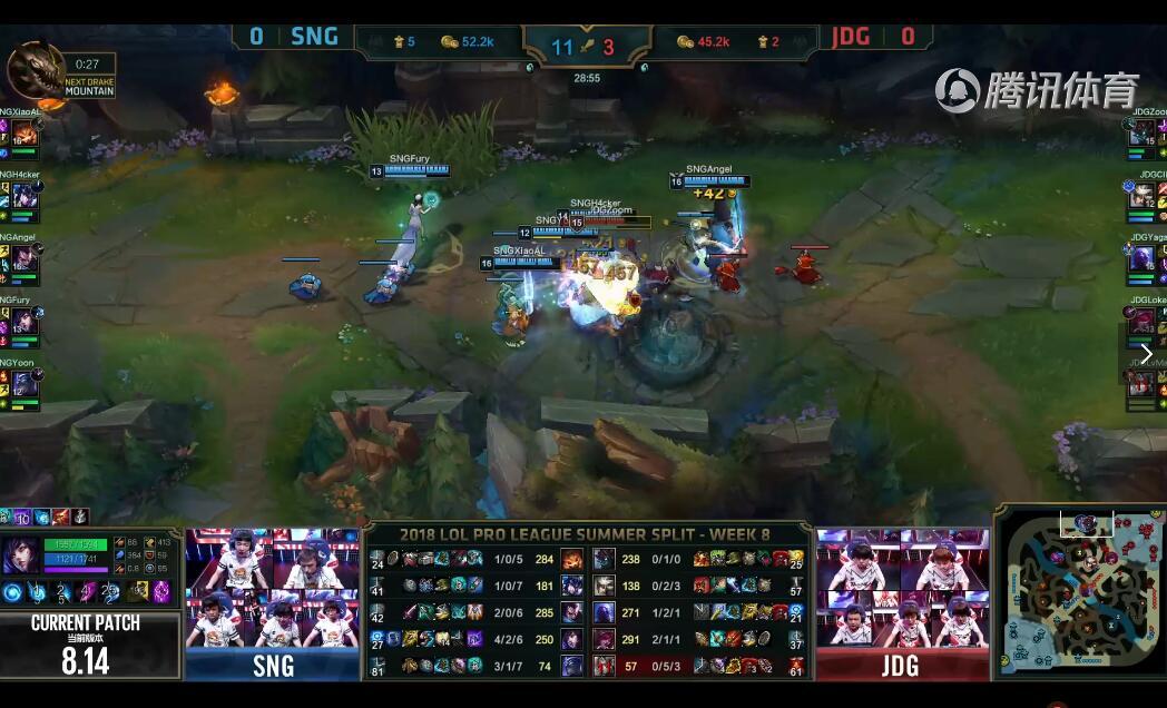 SNG vs JDG 赛事复盘：SNG完美前期节奏