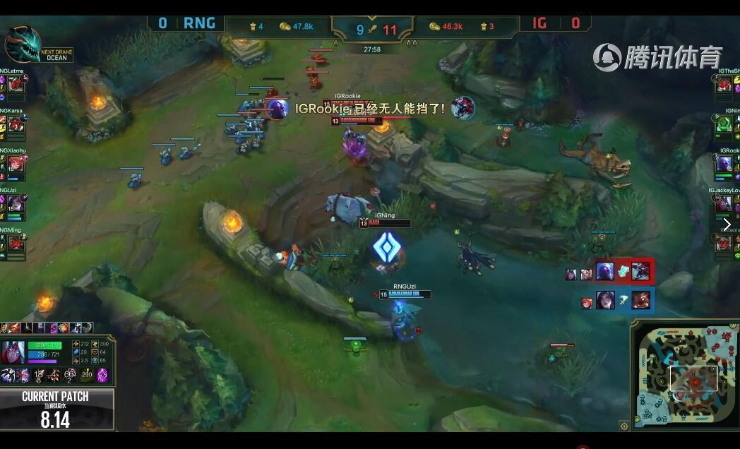 IG vs RNG 赛事复盘：“天王山之战”——IG无解的比赛节奏