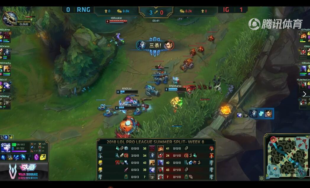 IG vs RNG 赛事复盘：“天王山之战”——IG无解的比赛节奏