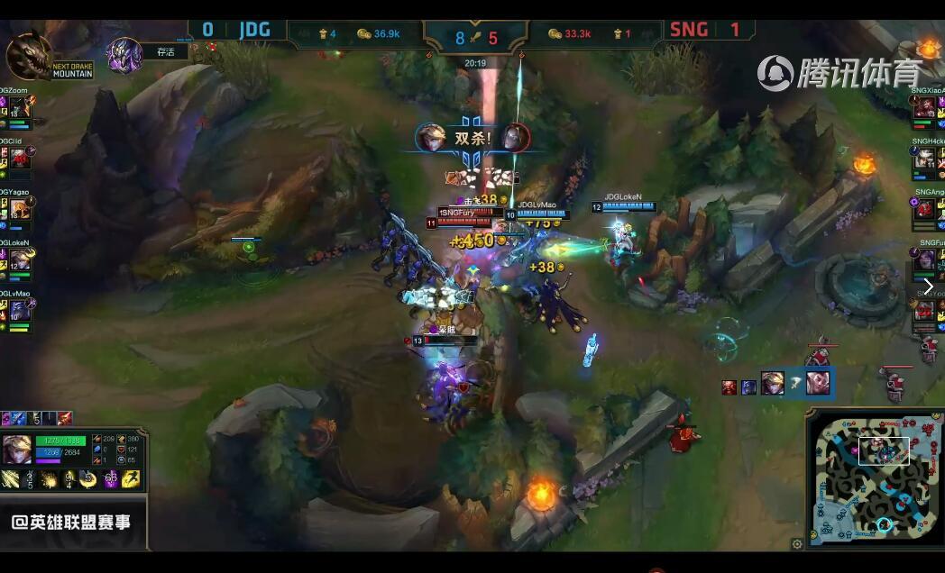 SNG vs JDG 赛事复盘：SNG完美前期节奏
