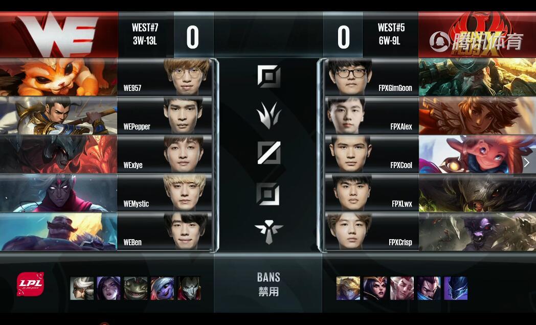 FPX vs WE 赛事复盘：WE两局一攻一守，稳健运营拿下夏季赛第四胜
