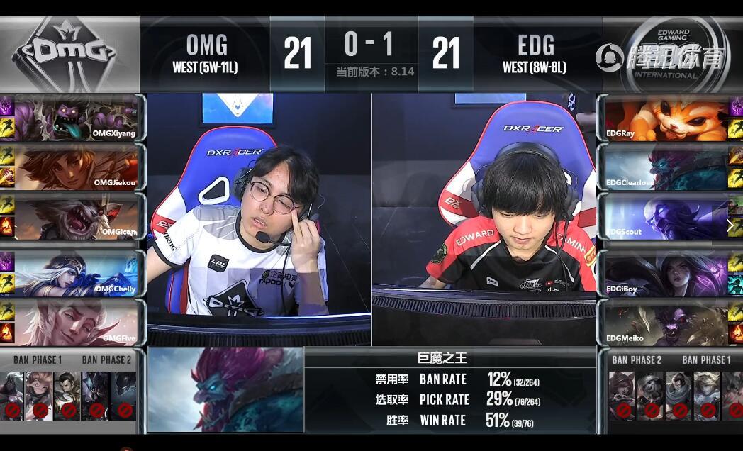 OMG vs EDG 赛事复盘：iboy超神卡莎刷新单场击杀记录，EDG干净利落2：0赢下比赛