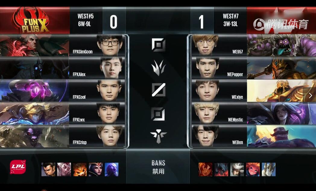 FPX vs WE 赛事复盘：WE两局一攻一守，稳健运营拿下夏季赛第四胜