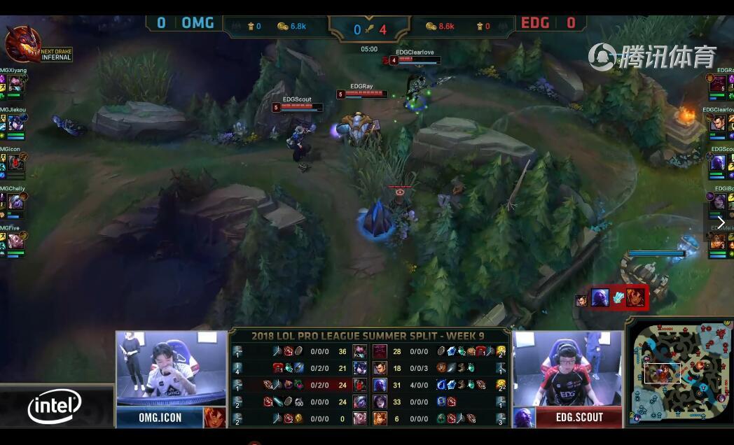 OMG vs EDG 赛事复盘：iboy超神卡莎刷新单场击杀记录，EDG干净利落2：0赢下比赛