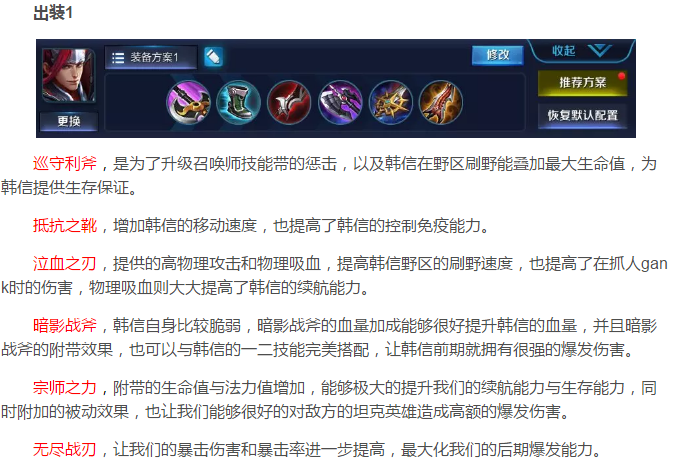 AG超玩会梦泪韩信偷家,梦泪韩信偷家出装