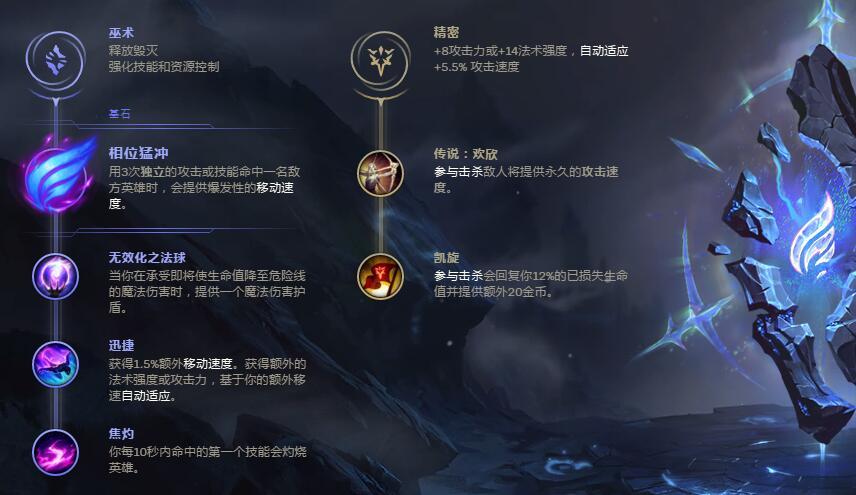 LOLS9诺克萨斯之手天赋符文 诺手上单符文怎么点