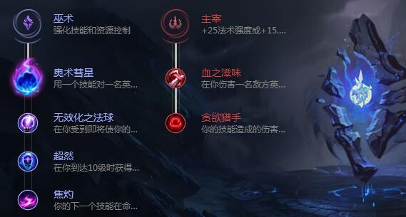 LOL8.18版本暗黑元首天赋符文 辛德拉中单天赋怎么点