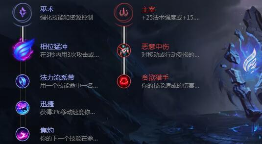 LOL8.18版本符文法师天赋符文 瑞兹中单天赋怎么点